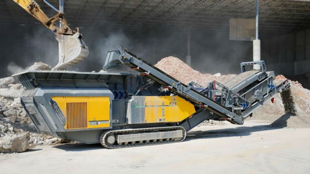 The RM 120GO! impact crusher.