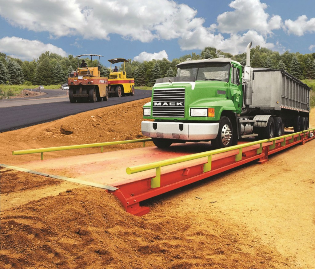 Alliance's modular portable truck scale is easy to relocate