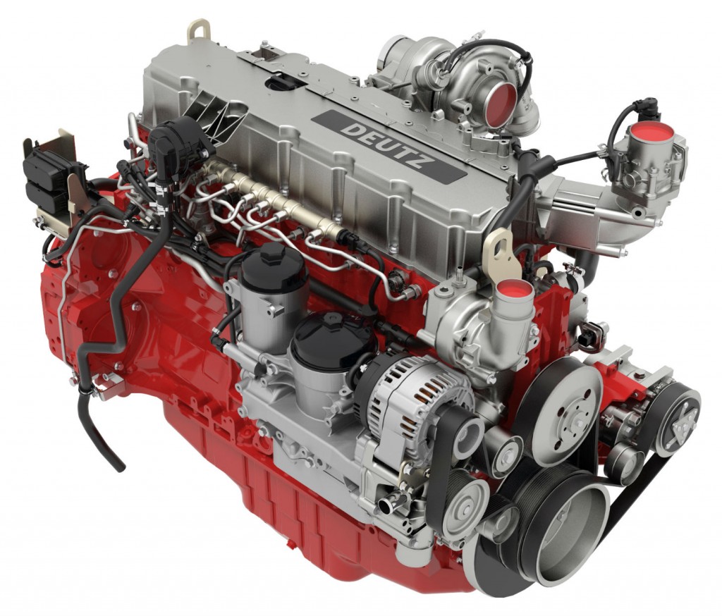 DEUTZ TCD 7.8 diesel engine.