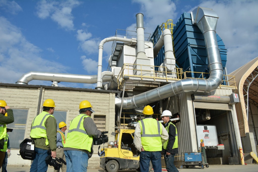 Annually Rumpke Recycling’s Dayton Glass Facility processes 60,000 tons of broken glass.