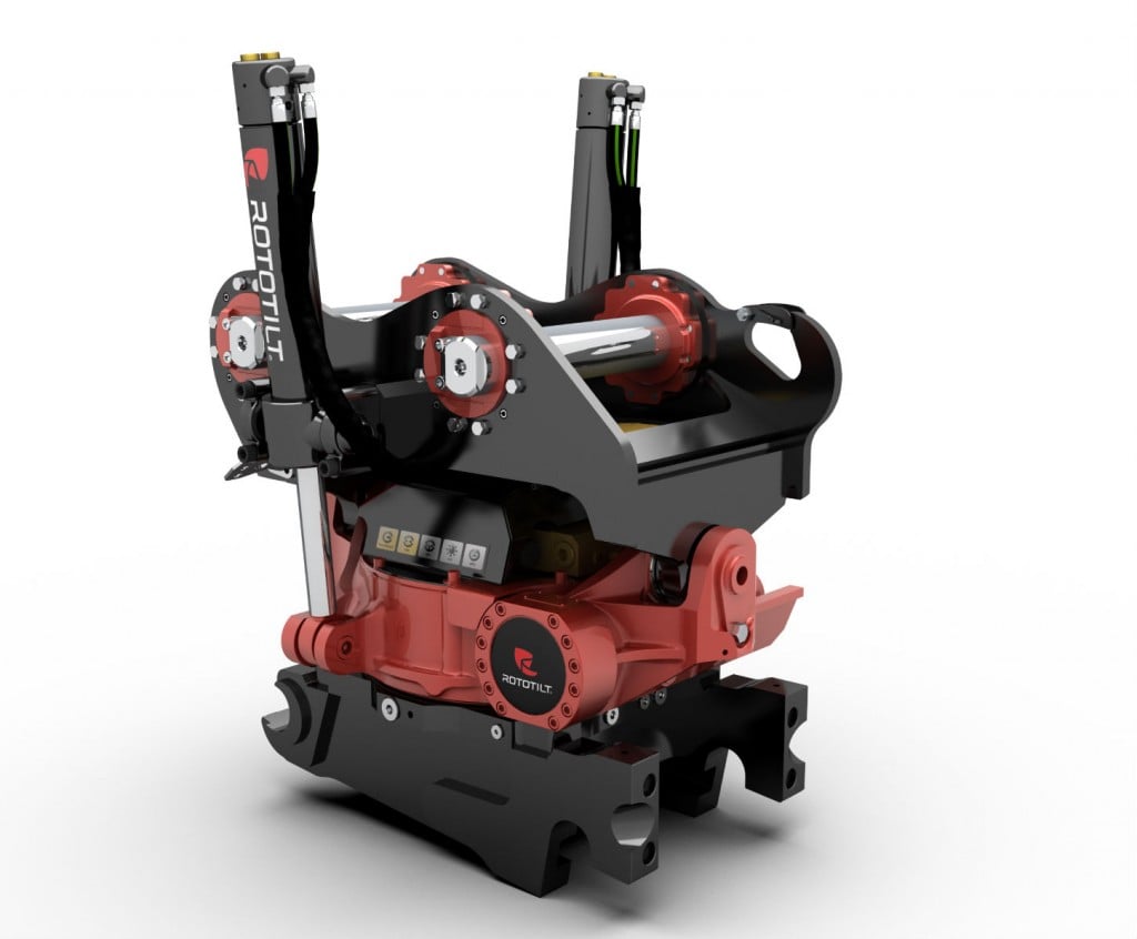 Rototilt launches new tiltrotator models and the next generation in control system features