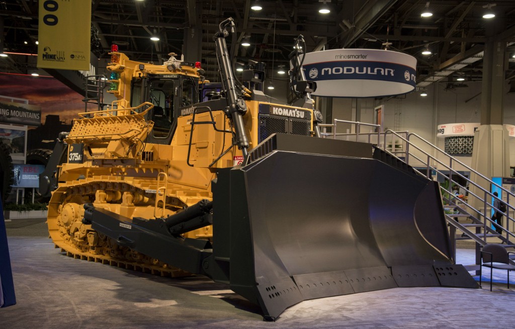 Komatsu offers a preview of its latest mining class "intelligent' dozer