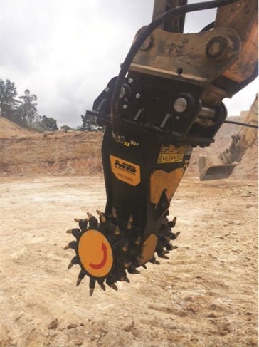 MB Crusher drum cutters for 6- to 35-ton excavators