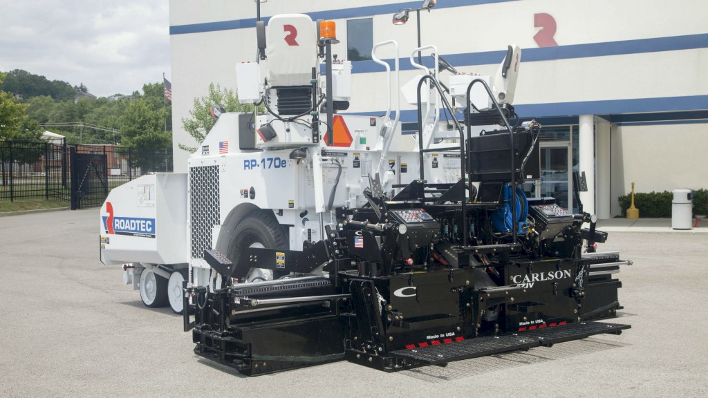 Compact, Rubber-Tire Paver Offers Maneuverability,  Performance Power