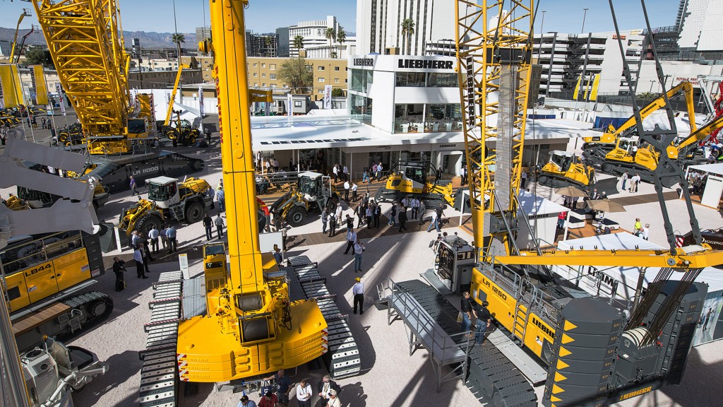 Liebherr to display range of material handlers, loaders and excavators at CONEXPO-CON/AGG 2017