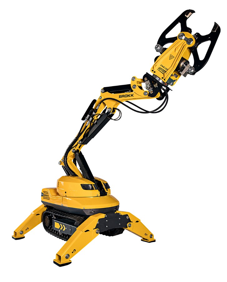 110 Remote-Controlled Demolition Machine designed for increased power and efficiency