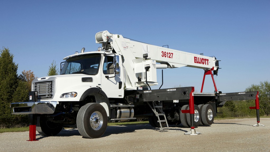  Elliott Equipment Companies  Boom Trucks Now Feature Industry’s Best Warranty
