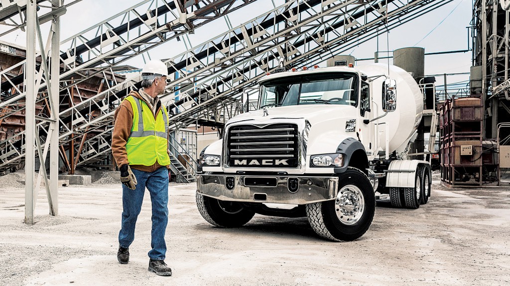Mack announces lineup of products to be displayed at World of Concrete