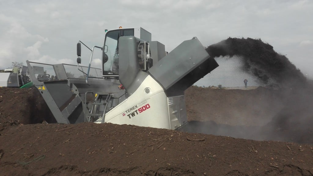 The TWT 500 Windrow Turner.