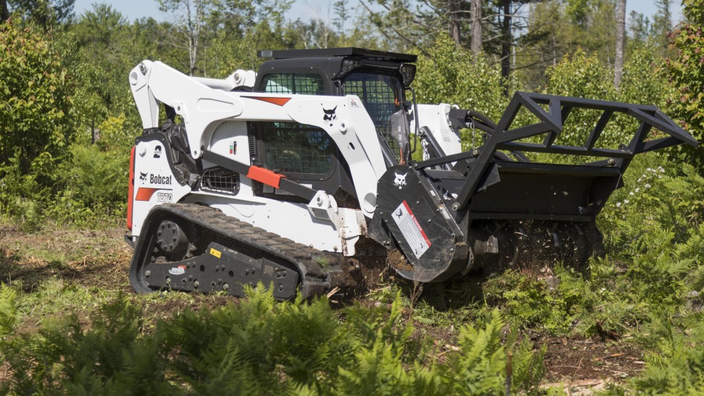 Forestry cutter attachment sized for production and smooth operation