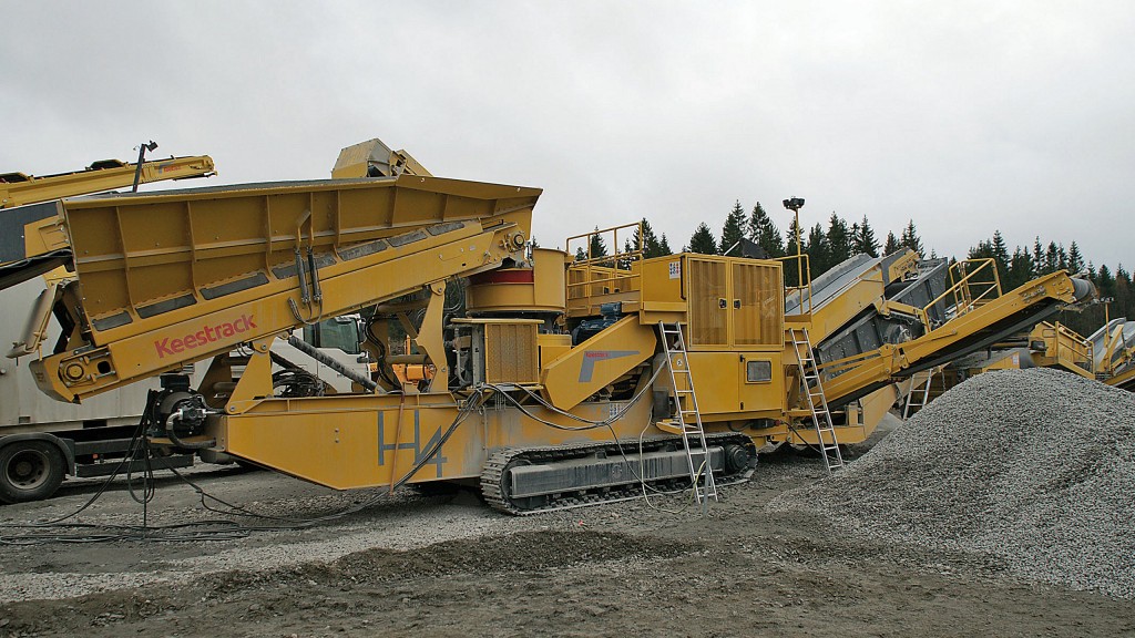 ​Keestrack's latest jaw and cone crushers provide full electric processing 