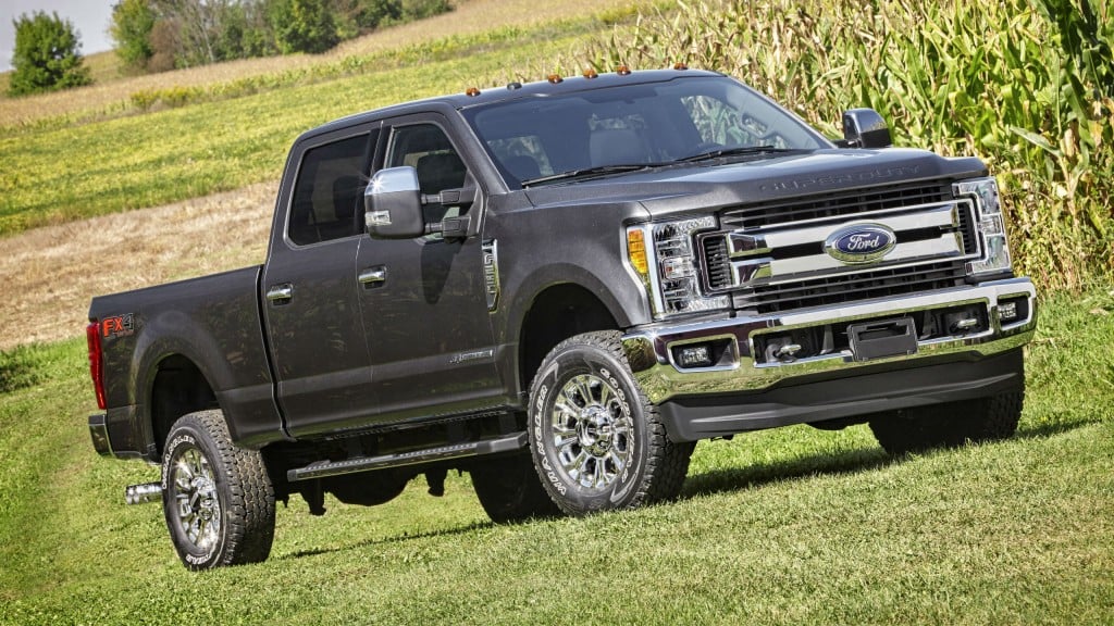 All-new 2017 Ford F-Series Super Duty features an all-new, high-strength steel frame, segment-first, high-strength, military-grade, aluminum-alloy body, and stronger axles, springs and suspension.