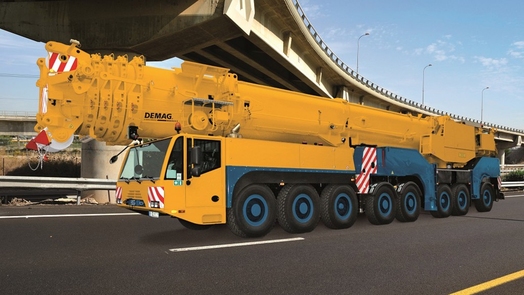 Terex Cranes upgrades Demag all terrain crane for North American sales