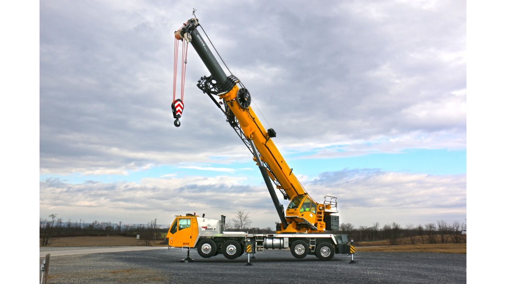 Grove unveils TMS90002 truck crane