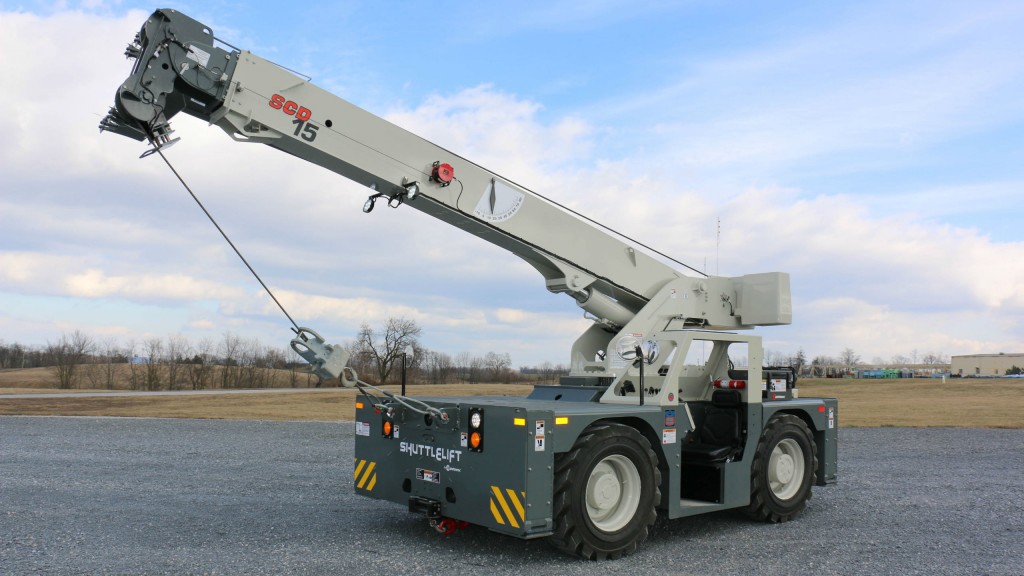 Manitowoc launches new Shuttlelift SCD15 at The Rental Show 2017
