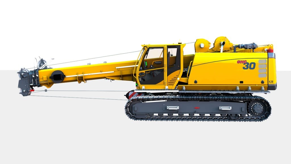 Manitowoc expands line of telescopic crawler cranes with new Grove GHC30