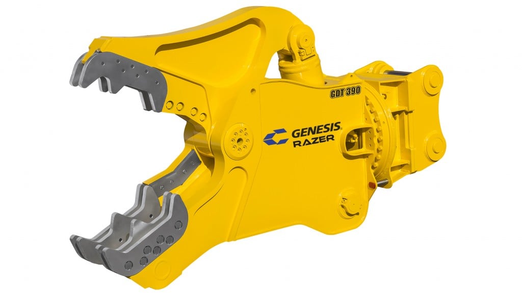 New GDT 390 Razer from Genesis Attachments designed for biggest jobs