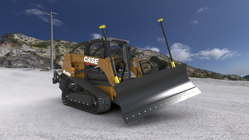 CASE introduces the DL450 – the industry’s first-ever fully integrated compact dozer loader