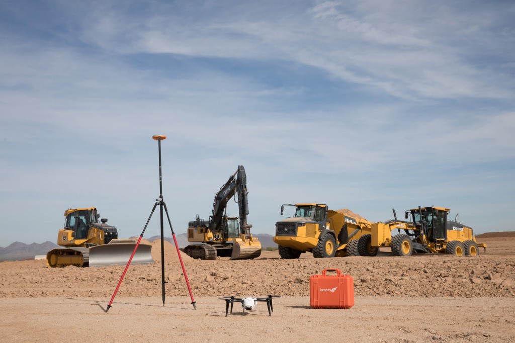 John Deere and Kespry enter strategic alliance to simplify drone integration on construction jobsites