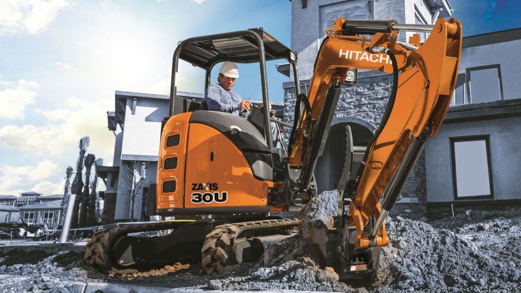 Hitachi announces upgrades to its compact-class excavator line with new ZX30U-5 model and a new canopy option for the ZX60USB-5