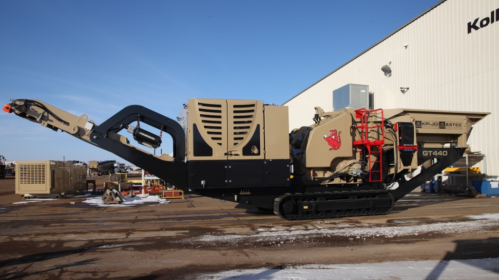 Hybrid technology featured in horizontal shaft impactor