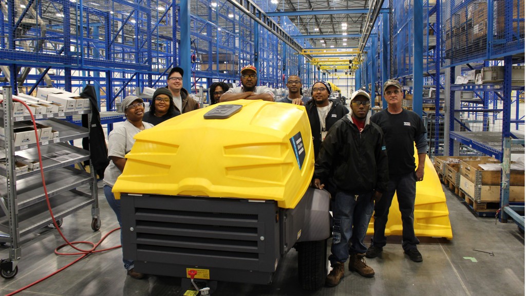 Atlas Copco rolls out first product at new South Carolina plant