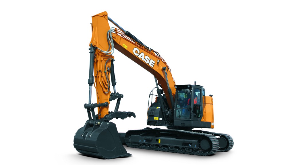 CASE Expands D Series with CX245D SR Minimum-Swing Excavator