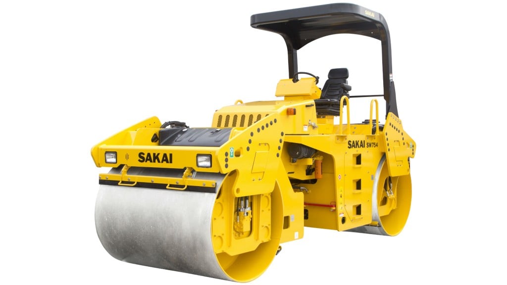 Versatile Sakai SW754 with efficient, Tier 4 Final engine