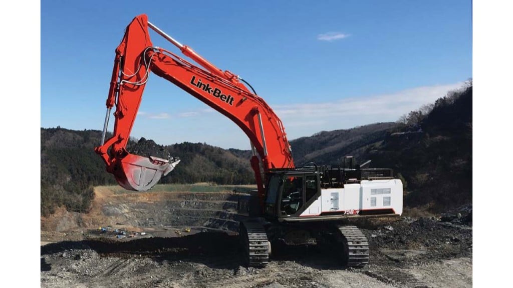 Link-Belt 750 X4 excavator provides a production workhorse for various demanding tasks
