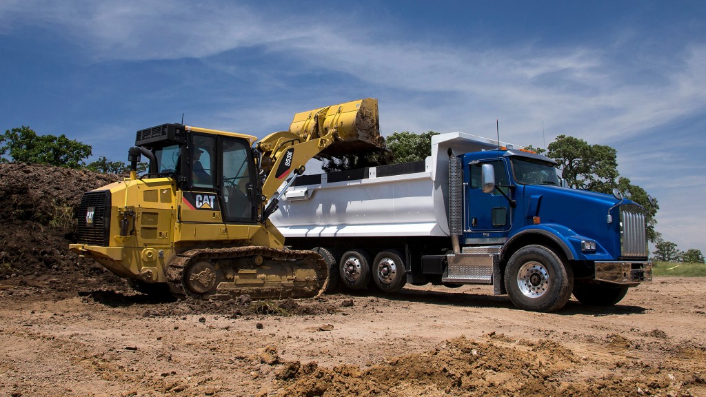 Track loader moves up to 22 percent more material per unit of fuel