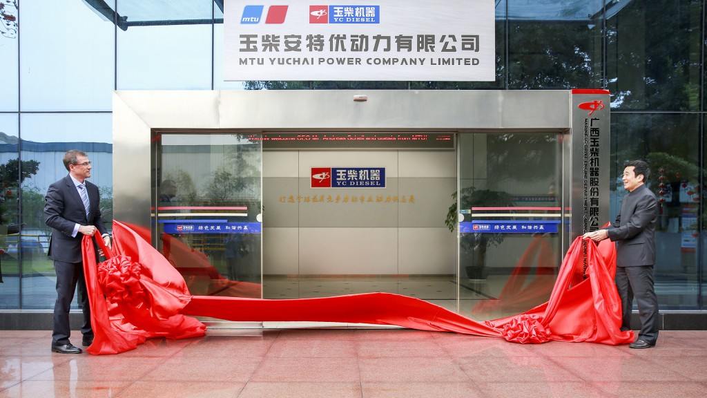 MTU, Chinese company partner to build MTU-brand diesels in China