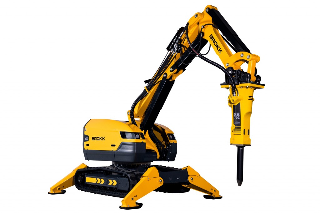 Brokk 500 Demolition Machine introduced