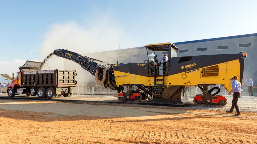 New BOMAG cold mill built for power, production and efficiency