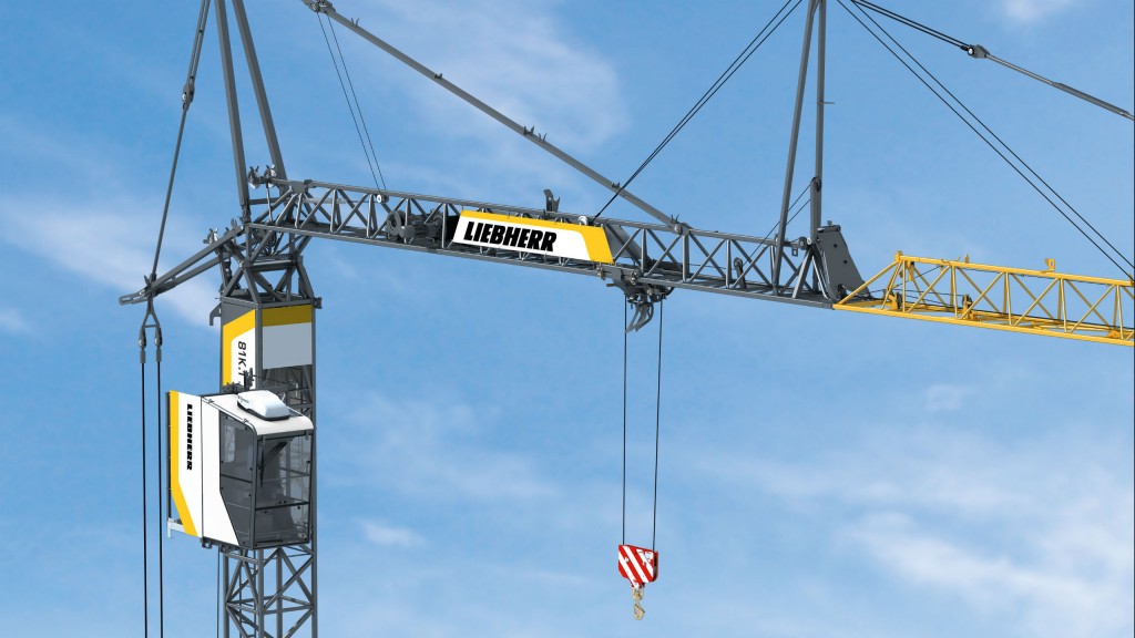 Liebherr 81 K.1 fast erecting tower crane 