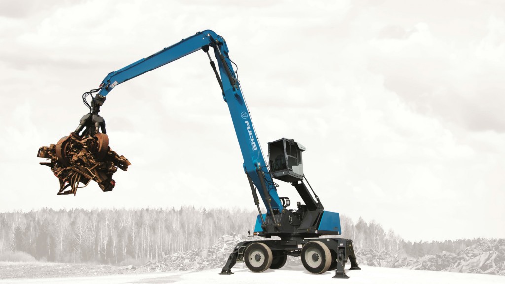 Fuchs MHL370 F material handler built for tough, high-capacity handling applications