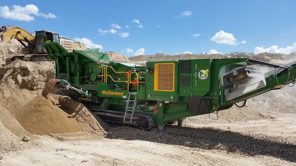 New design for McCloskey I54 V3 mobile impact crusher