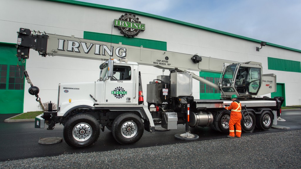 Irving Equipment adds National Crane to bolster its fleet