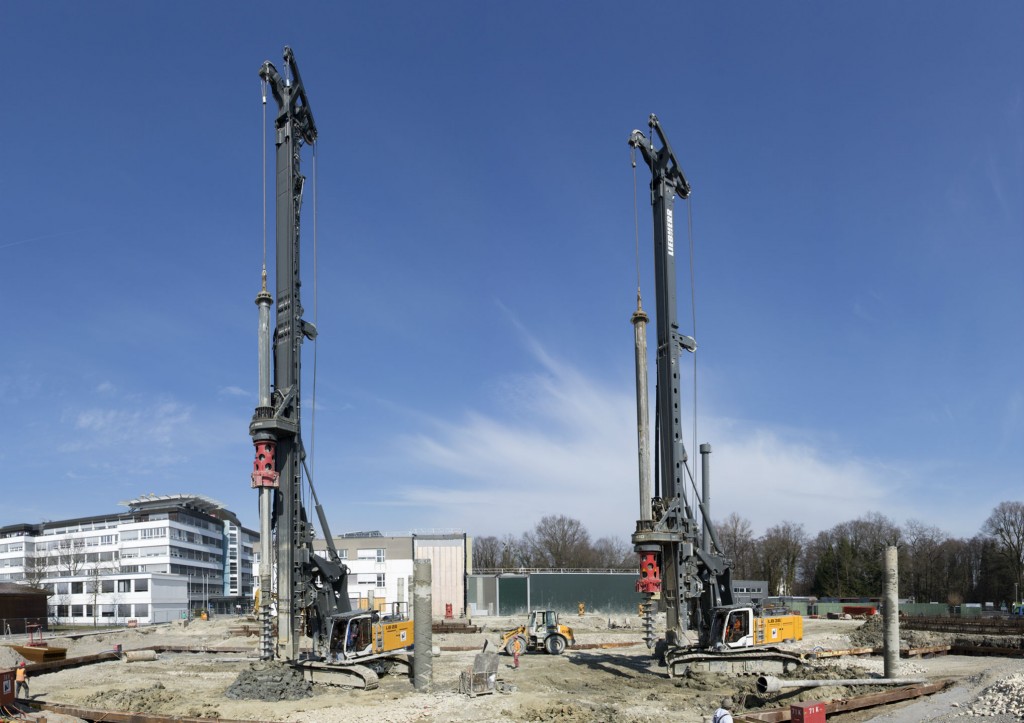 Liebherr Drilling Rigs Deployed for Plant Expansion at Airbus Defence and Space