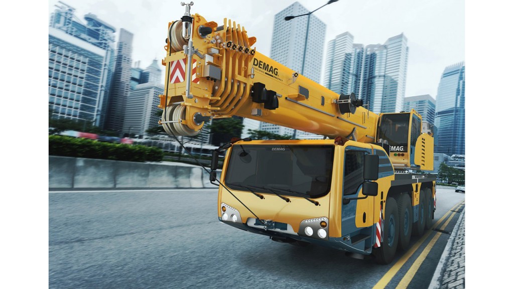 Multiple updates to compact all-terrain crane