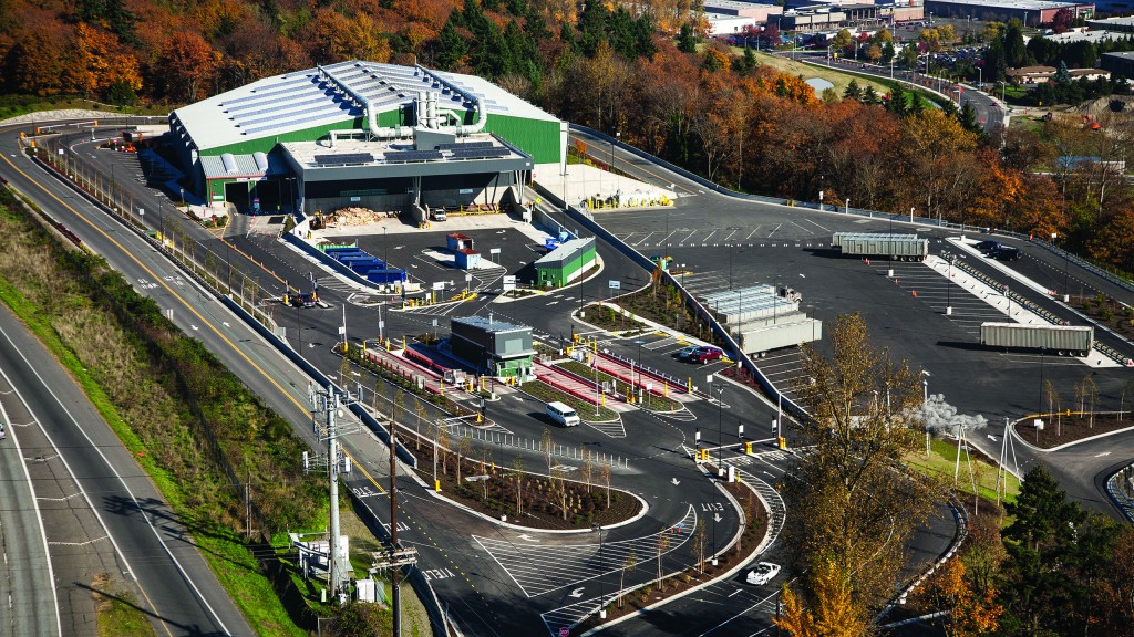 The recently upgraded Bow Lake Recycling and Transfer Station manages more than one third of all solid waste handled in Washington State’s King County