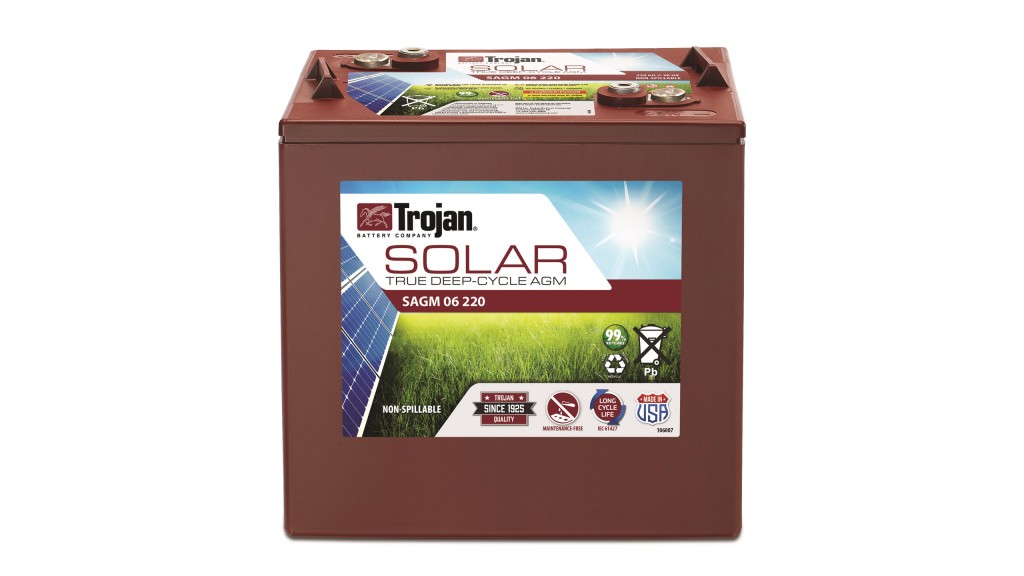 Maintenance-free deep-cycle AGM batteries for powering remote sites Maintenance-free deep-cycle AGM batteries for powering remote sites