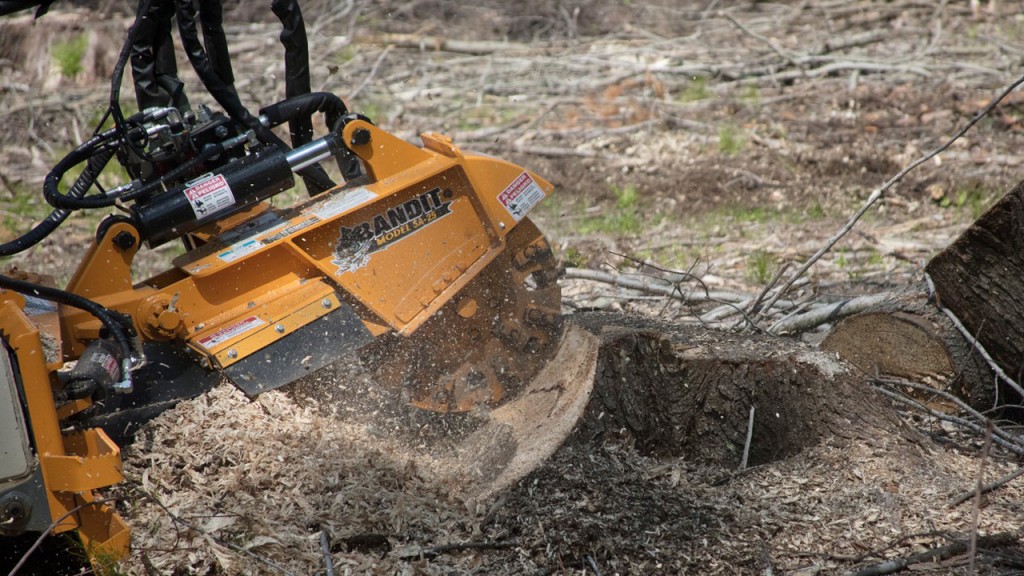 Stump grinder joins line of skid-steer attachments