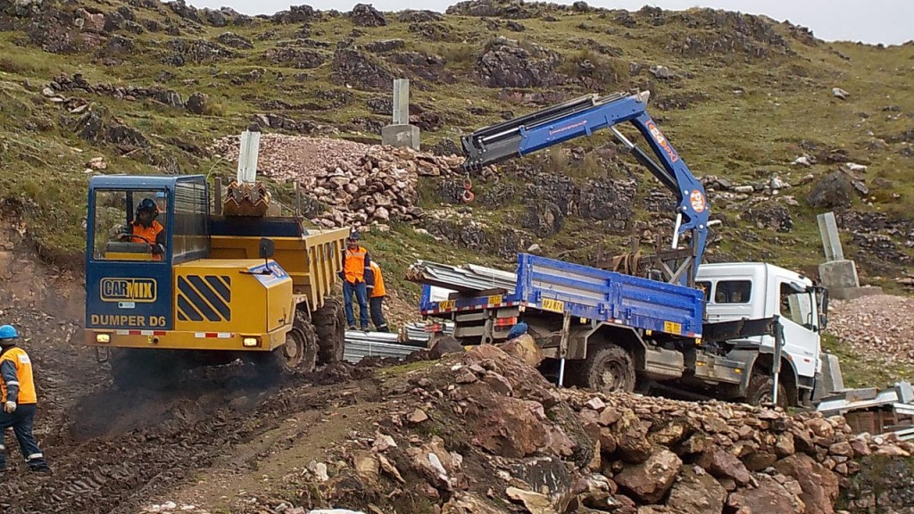 Agile and powerful off-road dumper