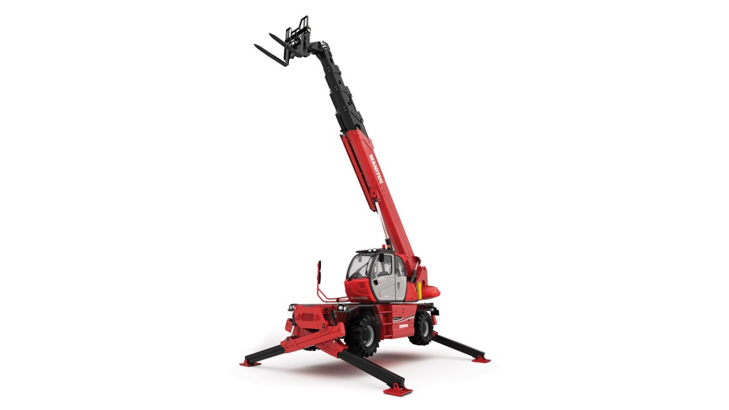 Rotating telescopic handlers combine precision and safety