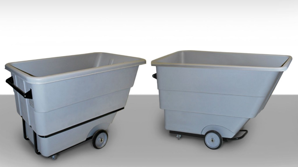 Recycling Cart Manufacturer Unveils Tilt Truck Line in HDPE Plastic