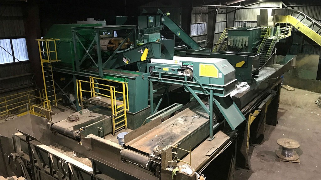 Winters Bros. mixed-materials MRF includes newly installed Green Eye optical sorting technology and an MSW separation screen which will provide significantly enhanced recovery of valuable materials