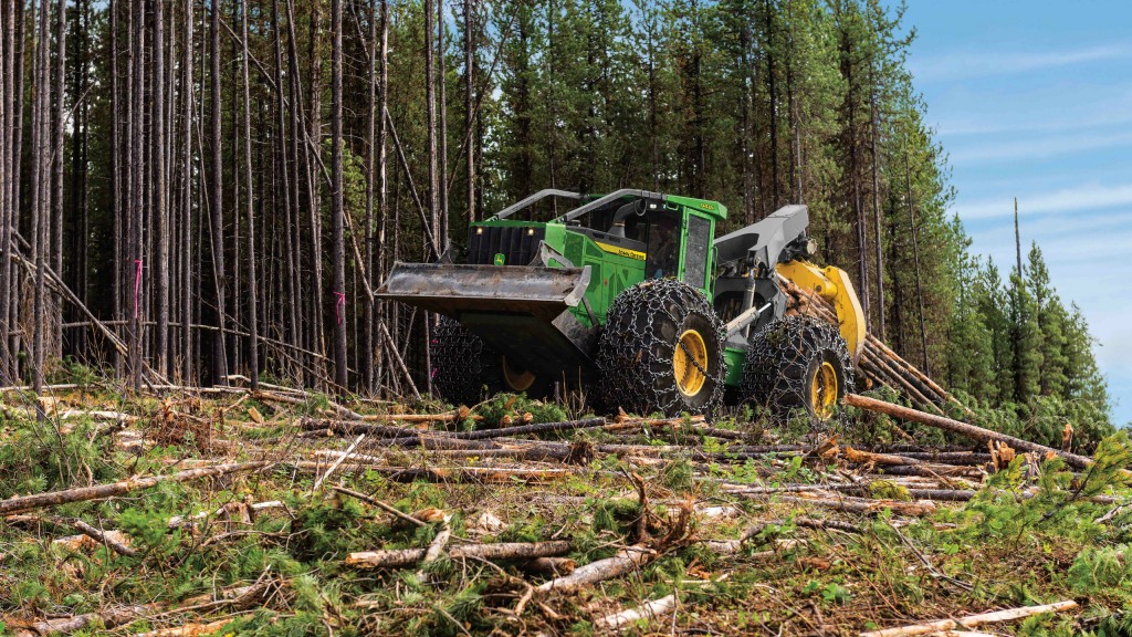 Upgrades to John Deere L-Series Skidders Increase Power and Performance