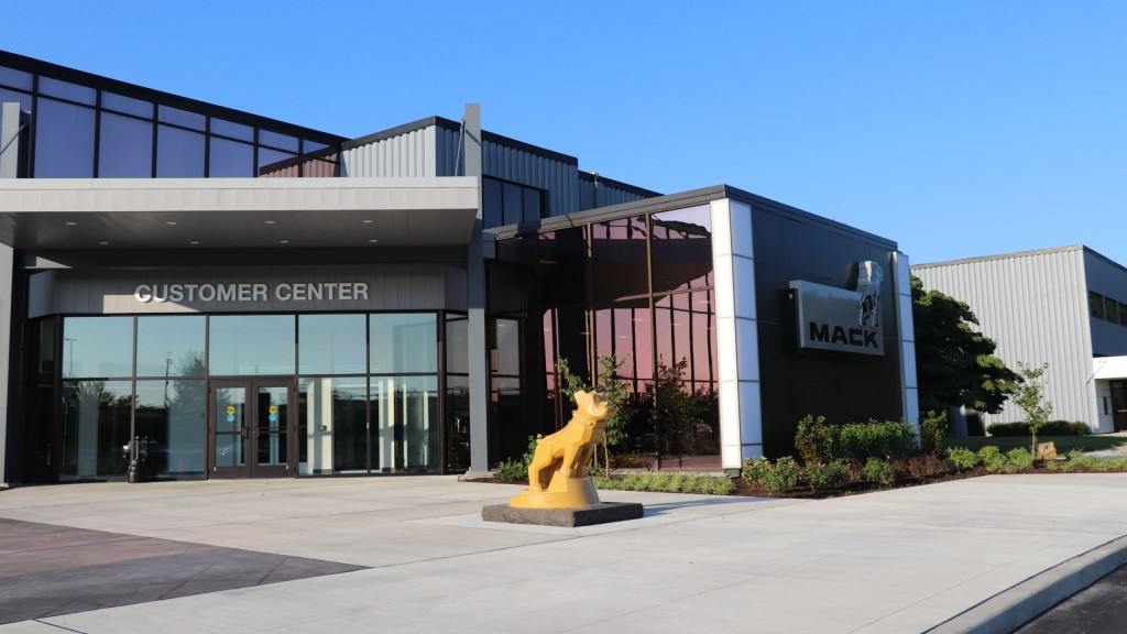 Mack marks reopening of newly-remodeled Customer Center 