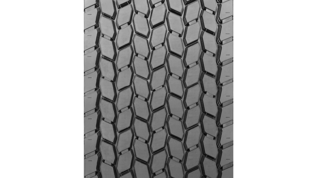 New drive-axle position retread for line haul and regional trucking