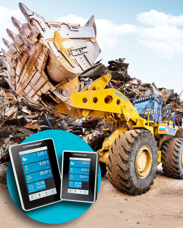 ​New wheel loader scale provides dynamic in-motion weighing 